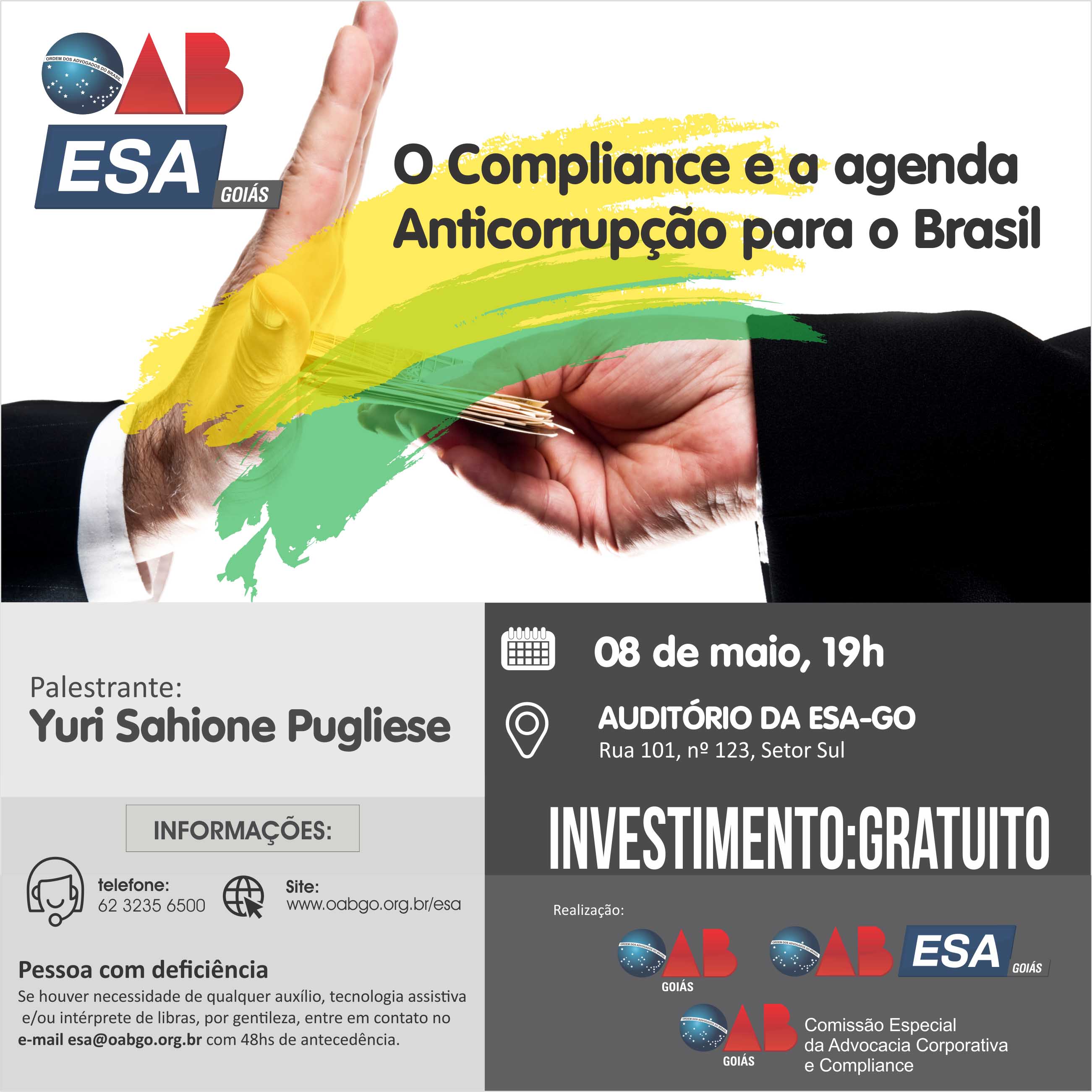 08.05 - O Compliance e a Agenda Anticorrupção para o Brasil