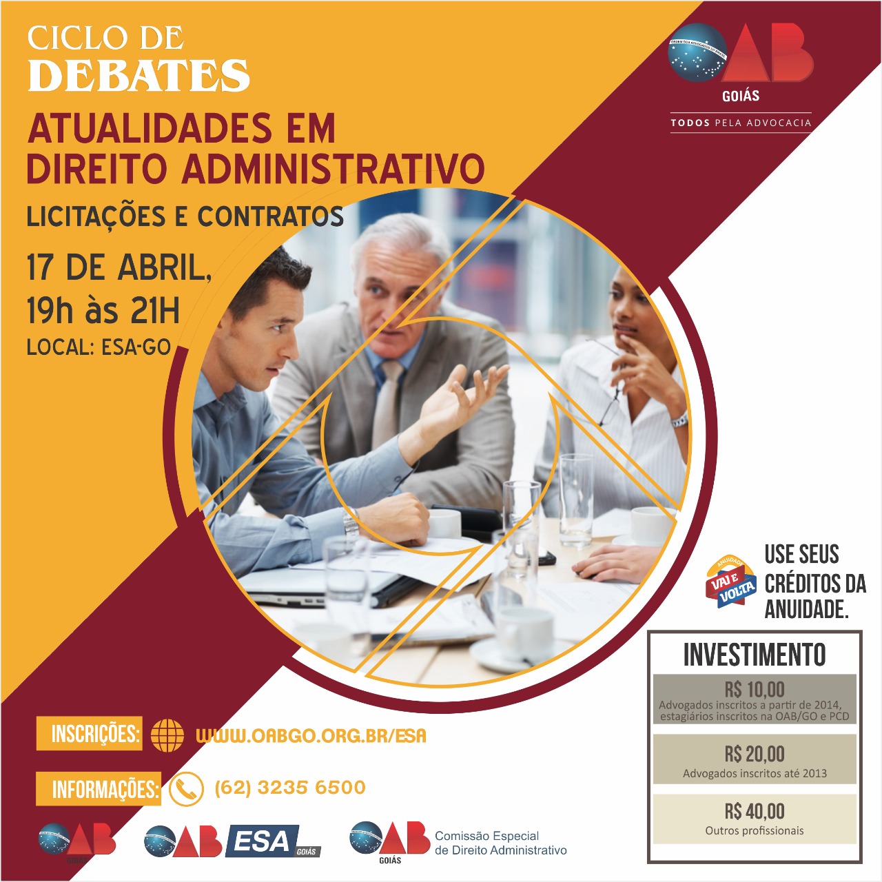 17.04 - Ciclo de Debates: Atualidades em Direito Administrativo - Licitações e Contratos