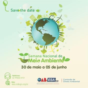 Comissão de Direito Ambiental da OAB-GO realiza Semana do Meio Ambiente