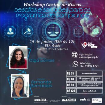 Workshop debate desafios e solues para os programas de compliance