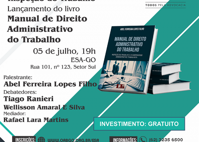 Câmara Municipal faz homenagem a conselheiro da OAB-GO