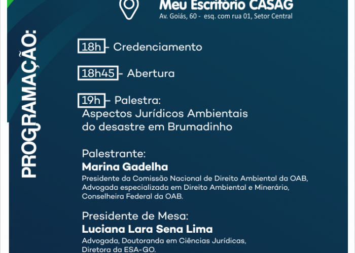 OAB-GO convida MP a participar de luta pela qualidade do ensino