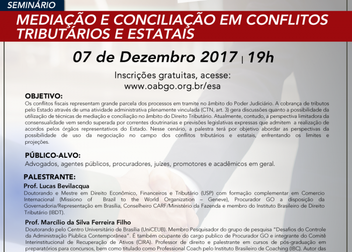 OAB-GO apresenta relatório de Defesa das Prerrogativas