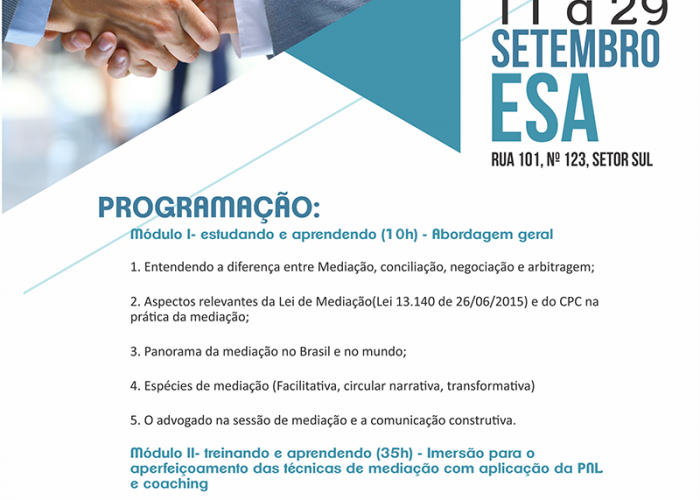Curso sobre Código de Processo Civil chega a mais subseções