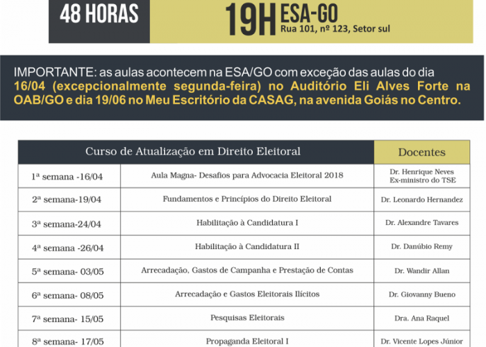 OAB-GO nega teor de nota de jornal sobre visita de Cezar Britto