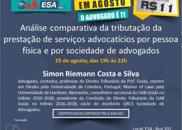 Ações em defesa das Prerrogativas são apresentadas em Catalão