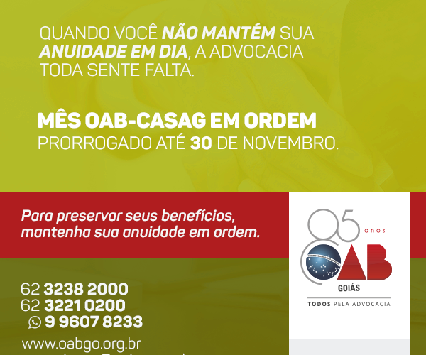 OAB-GO discute ética com faculdades de Direito