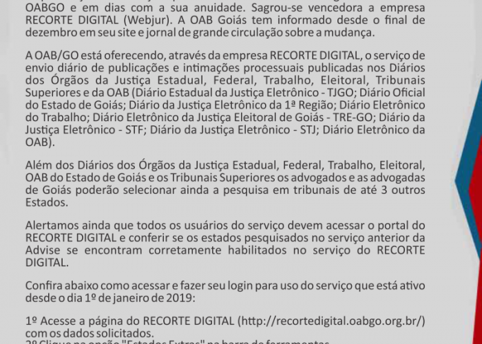 OAB comenta autorização a 20 novos cursos