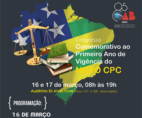 OAB debate em congresso 1° ano de vigência do novo CPC