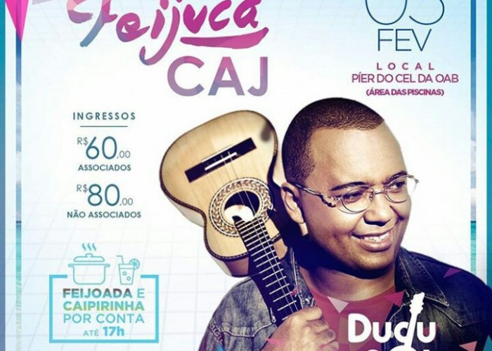 Com participação de Dudu Nobre, OAB-GO realiza Feijuca da CAJ