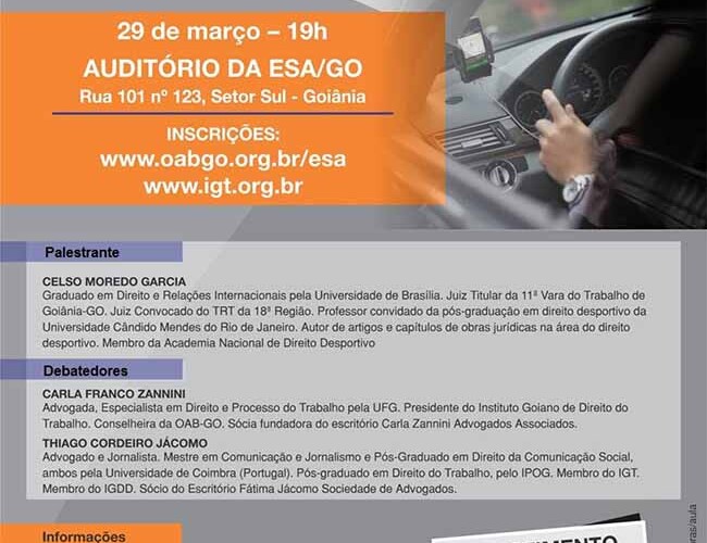 Miguel Cançado palestra na UCG