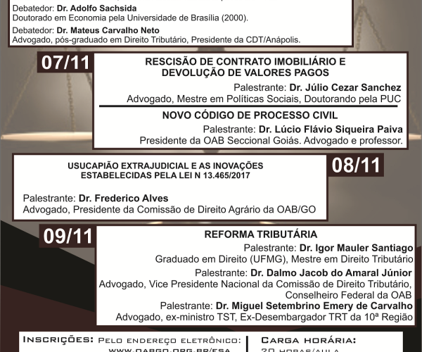 OAB-GO cobra agilidade da Contadoria Judicial