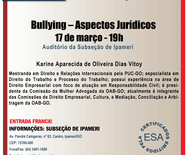 Conselheira seccional é designada como consultora de comissão especial do CFOAB
