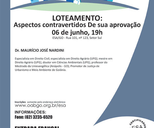 OAB-GO apoia Encontro Nacional de Arbitragem e Mediação
