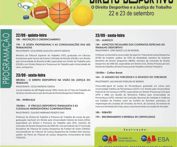 OAB-GO sedia aula inaugural dos agentes da SEAP