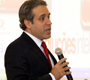 Presidente palestra para estudantes da Universo