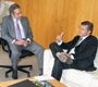Presidente eleito da Asmego visita OAB-GO
