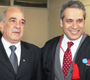 Henrique Tibúrcio prestigia posse do novo desembargador do TJ-GO