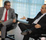Henrique Tibúrcio se reúne com diretor do foro de Goiânia