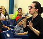 Alunos do CEJA participam de palestra