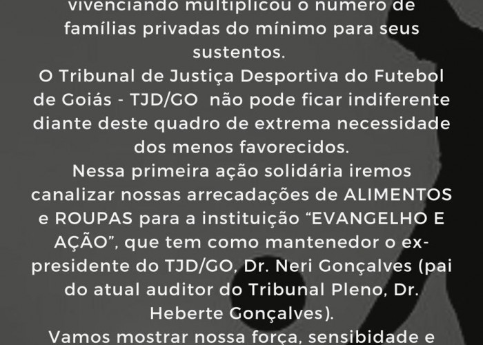 Carta do XVIII Colégio Estadual de Presidentes de Subseções da OAB-GO