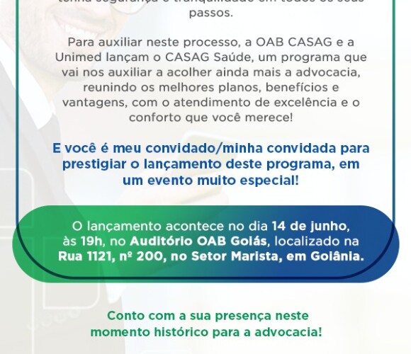 OAB-GO participa de feira jurídica esta semana