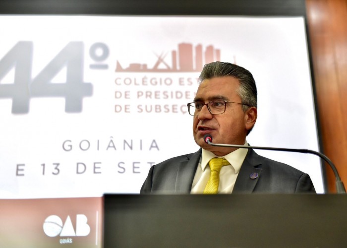 Jacó Coelho destaca parcerias da Casag com subseções na abertura do 44° Colégio de Presidentes