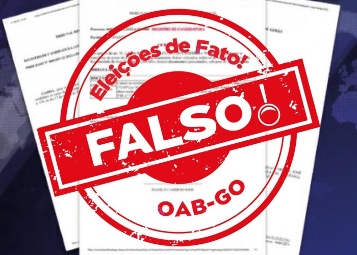 É falso que o Avante terá chapa cancelada pelo TRE-GO