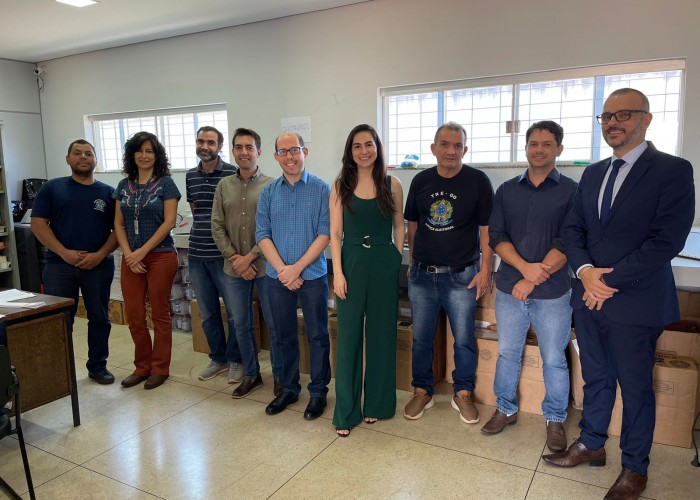 Em Quirinópolis, subseção da OAB-GO acompanha cerimônia de carga e lacre de urnas eletrônicas