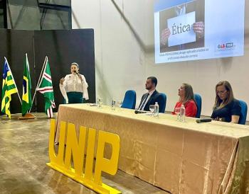 OAB Goiás participa da Jornada Jurídica da Universidade Paulista, em Goiânia