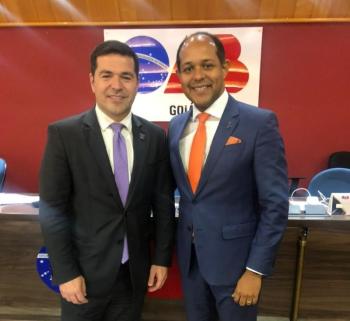 Presidente da OAB-GO e vice-presidente da ESA-GO lançam livro na maior e principal Feira para o mercado jurídico da América Latina﻿