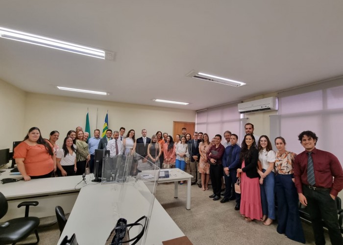 Diretoria da subseção de Rio Verde participa de reunião com novo juiz da 1ª Vara Cível do município