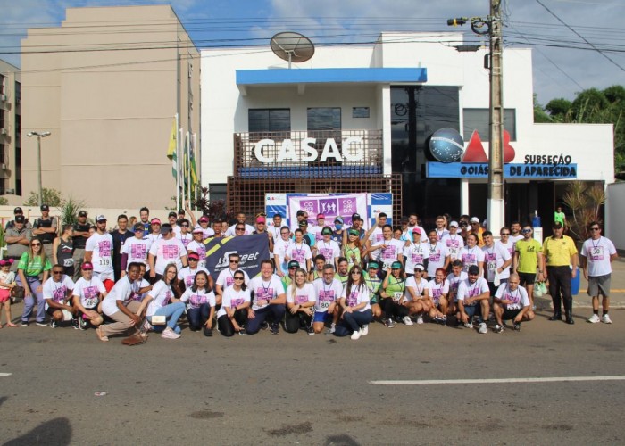 Subseção de Aparecida de Goiânia realiza corrida pelo fim da violência contra as mulheres