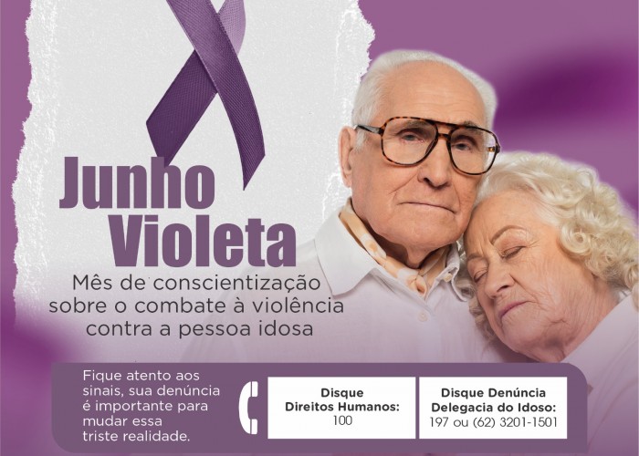 Junho Violeta: Ceas participa de ações em combate à violência contra os idosos