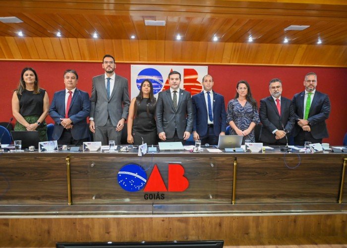 OAB-GO apresenta os novos subprocuradores de prerrogativas ao Conselho Seccional