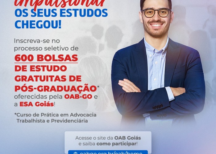 Inscrições para 600 bolsas gratuitas de pós-graduação oferecidas pela ESA encerram neste domingo; saiba como participar