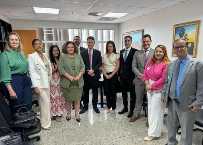 DIRETORIA DA OAB-GO E COMISSÃO DE DIREITO DAS SUCESSÕES FAZEM VISITA INSTITUCIONAL AOS NOVOS JUÍZES DAS VARAS DE SUCESSÃO DA COMARCA DE GOIÂNIA