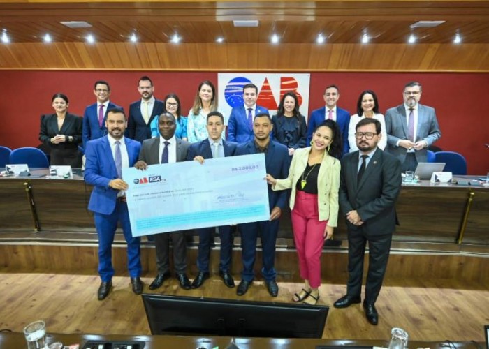 OAB-GO PREMIA VENCEDORES DO CONCURSO DE JÚRI SIMULADO