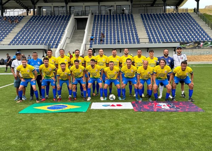 Advogados da Seleção Master 11 da OAB/Casag são vice-campeões da Copa América de Futebol