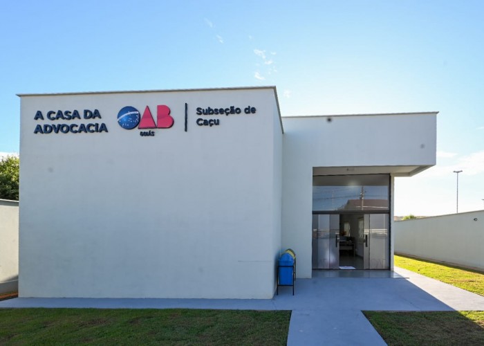 Seccional Goiana inaugura nova sede em Caçu e promove OAB Presente na subseção