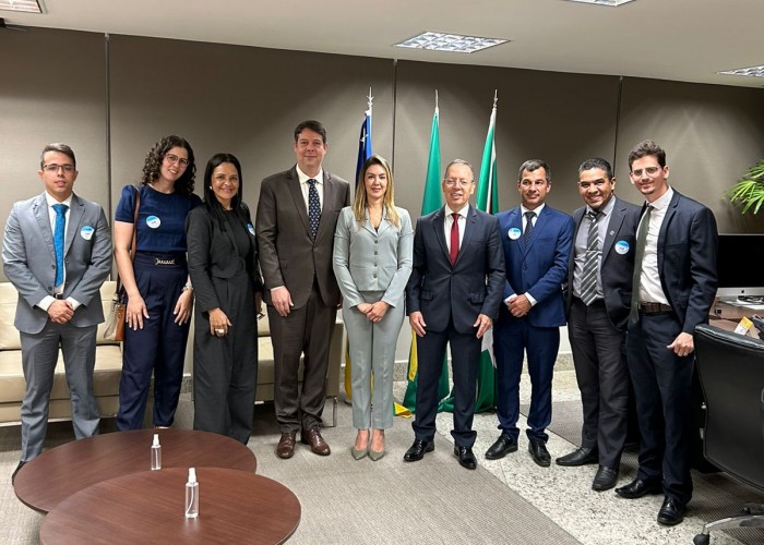 Em reunião, subseção de Rio Verde discute temas importantes para a advocacia com TJGO