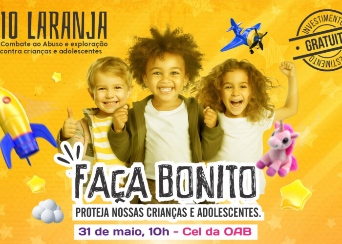 Maio Laranja: OAB-GO promove debate sobre enfrentamento à violência sexual contra crianças e adolescentes