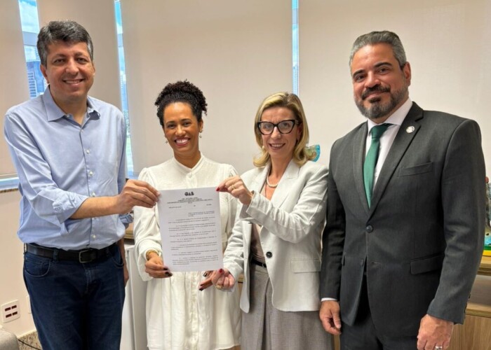 Comissão de Direito das Famílias da OAB-GO entrega sugestão de PL sobre Alienação Parental a deputado