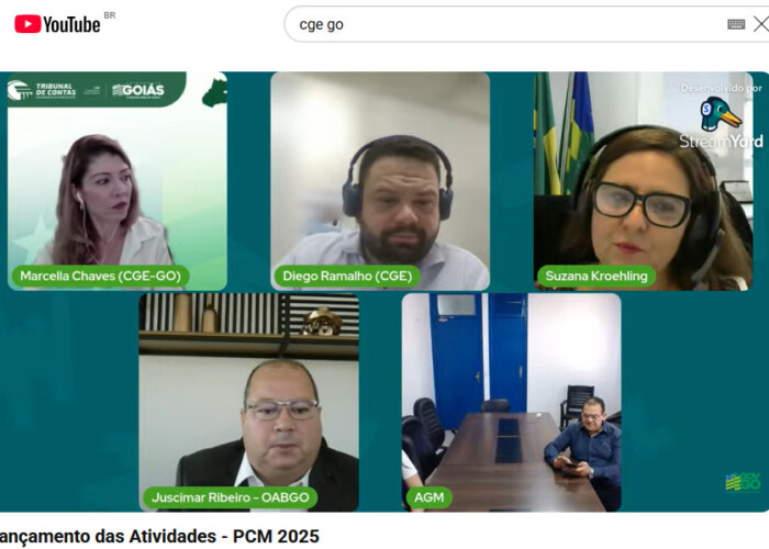 Representante da OAB-GO participa do lançamento do Programa de Compliance Público Municipal 2025
