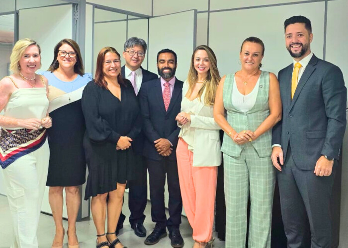 Comissões trabalhistas promovem reunião com AGATRA e CEJUSC-Goiânia para fortalecer a atuação da advocacia trabalhista e aperfeiçoar os serviços do Centro