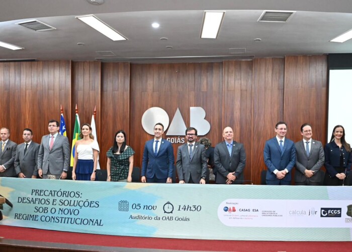 Novo regime constitucional dos precatórios é debatido na OAB-GO