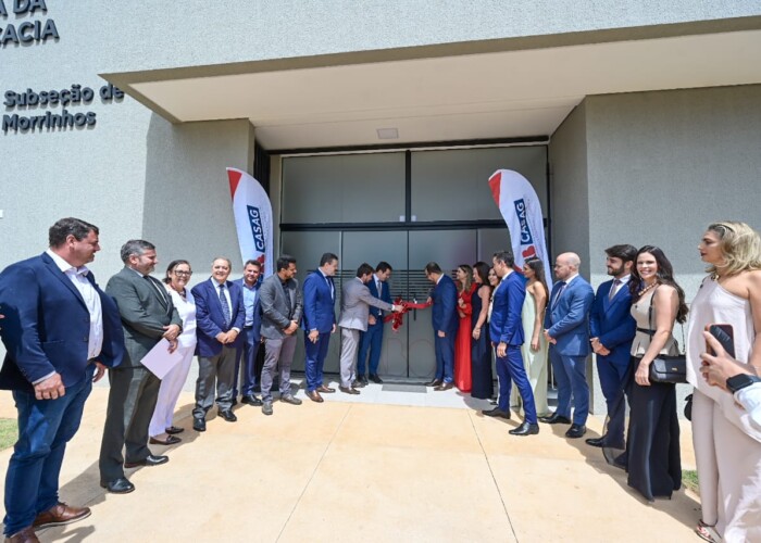 OAB-GO inaugura nova sede da subseção de Morrinhos