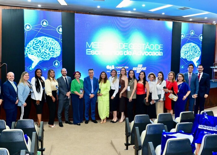 Com sucesso de público, evento sobre gestão de escritório realizado pela OAB-GO/Sebrae é encerrado com palestras voltadas para a gestão de pessoas e uso de IA