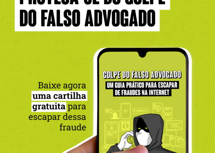 OAB-GO participa do lançamento de cartilha nacional de prevenção ao golpe do falso advogado
