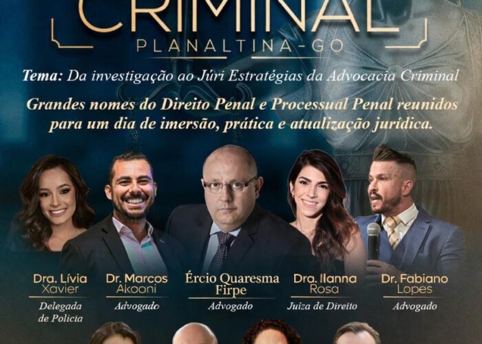 Subseção de Planaltina promove I Congresso Criminal
